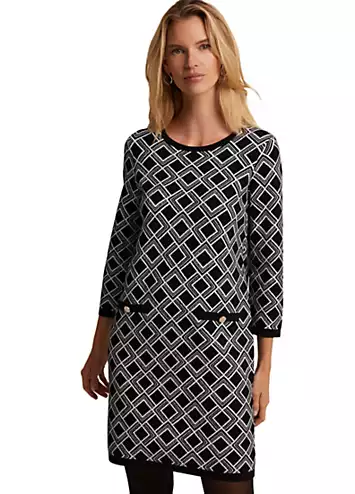 Phase Eight Zayla Geo Tunic Mini Dress | Kaleidoscope