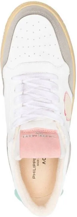 Philippe Model Paris colour-block low-top sneakers White