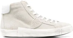 Philippe Model Paris PRSX suede high-top sneakers Neutrals