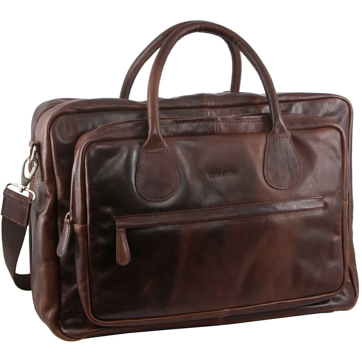 Pierre Cardin Rustic Leather Overnight Bag PC2802