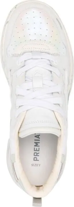 Premiata Drake panelled sneakers Neutrals