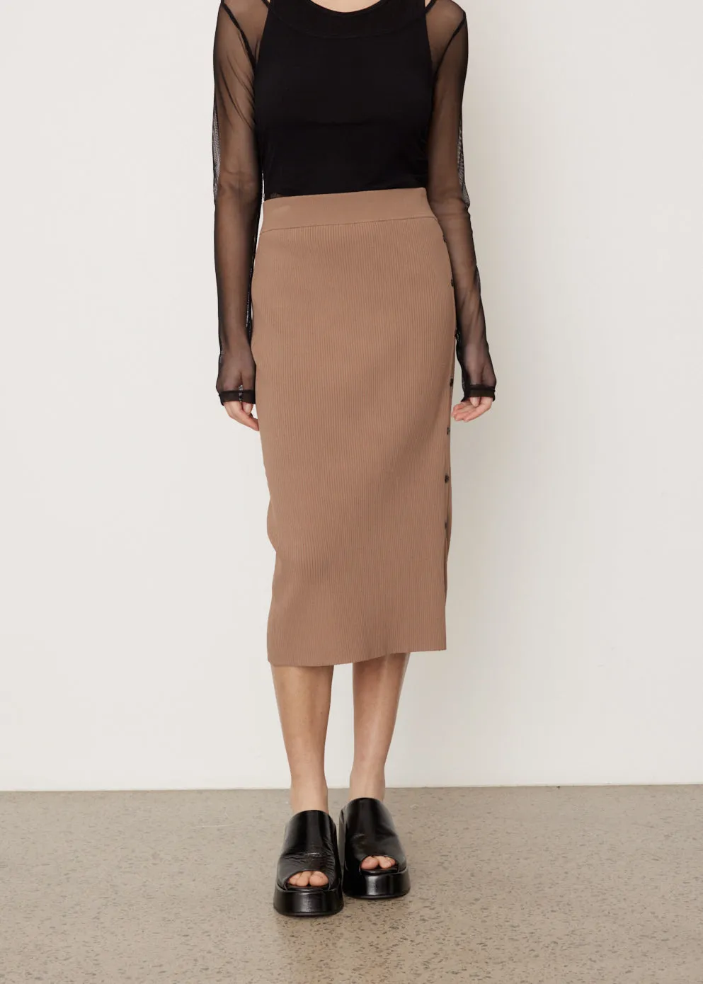 Rag & Bone -  Asher Button Up Skirt - Skirt