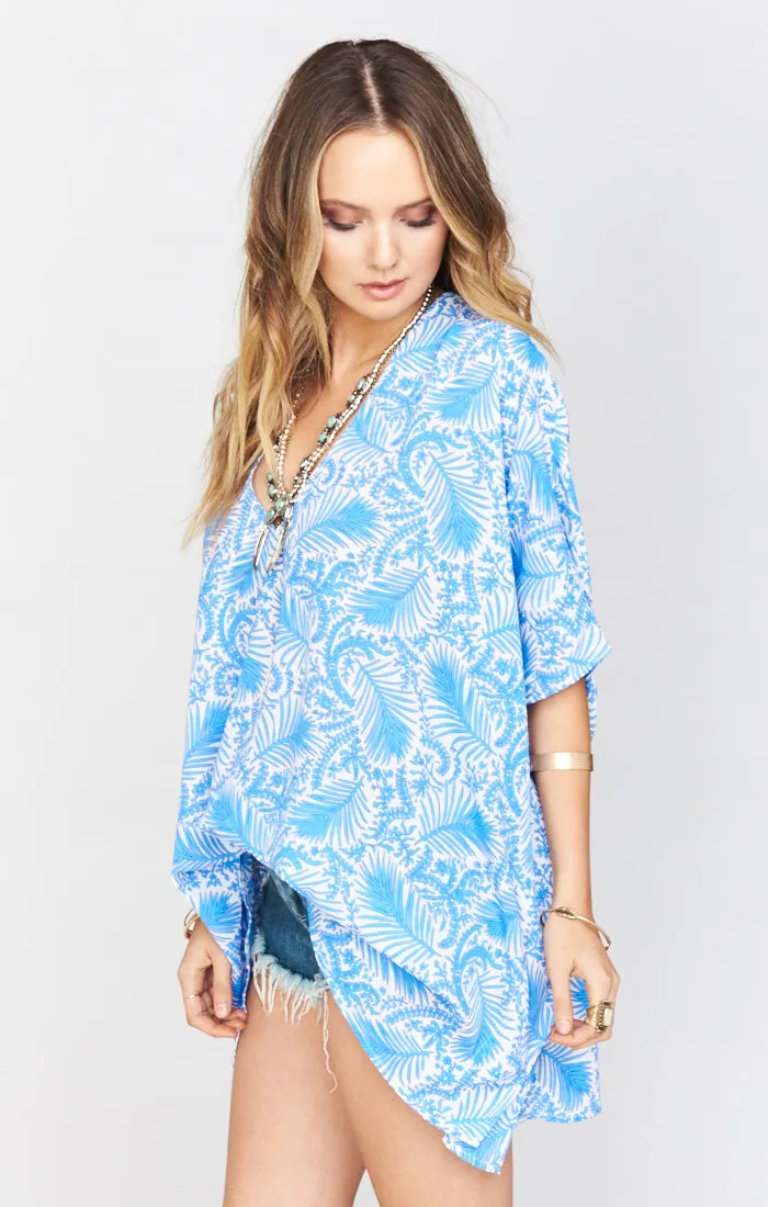 Rancho Mirage Lace Up Tunic