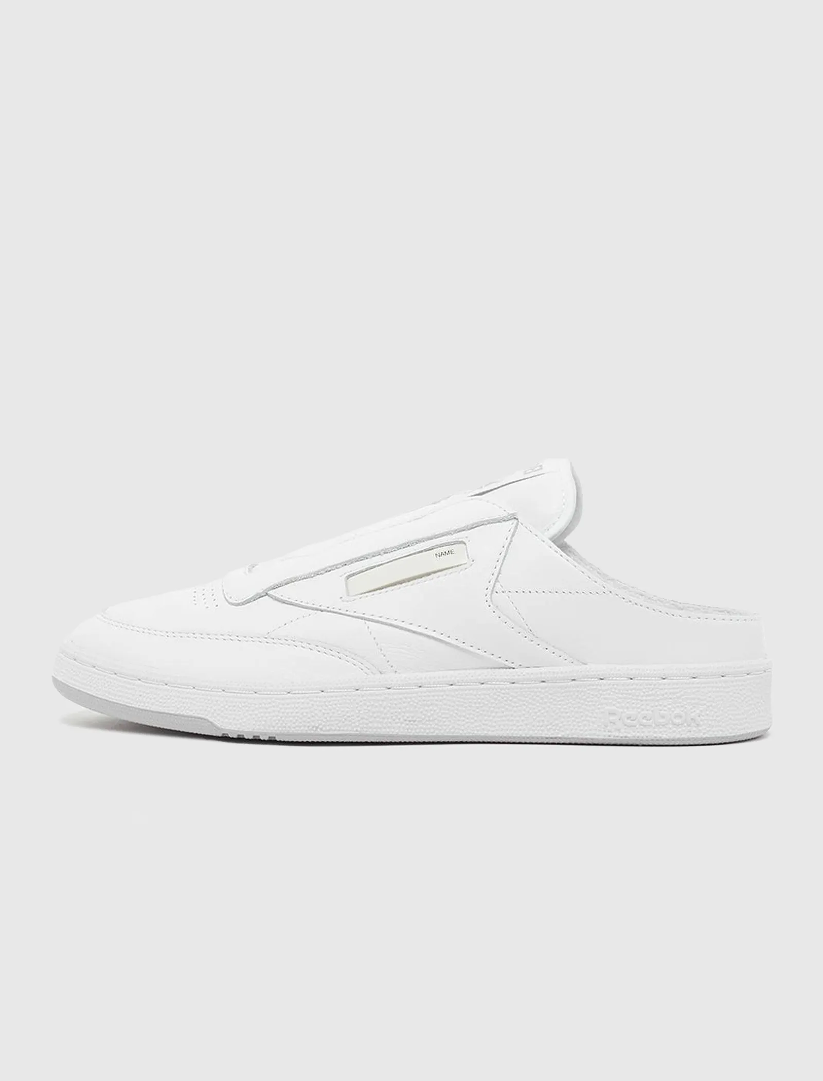 REEBOK BEAMS CLUB C LACELESS MULE   WHITE