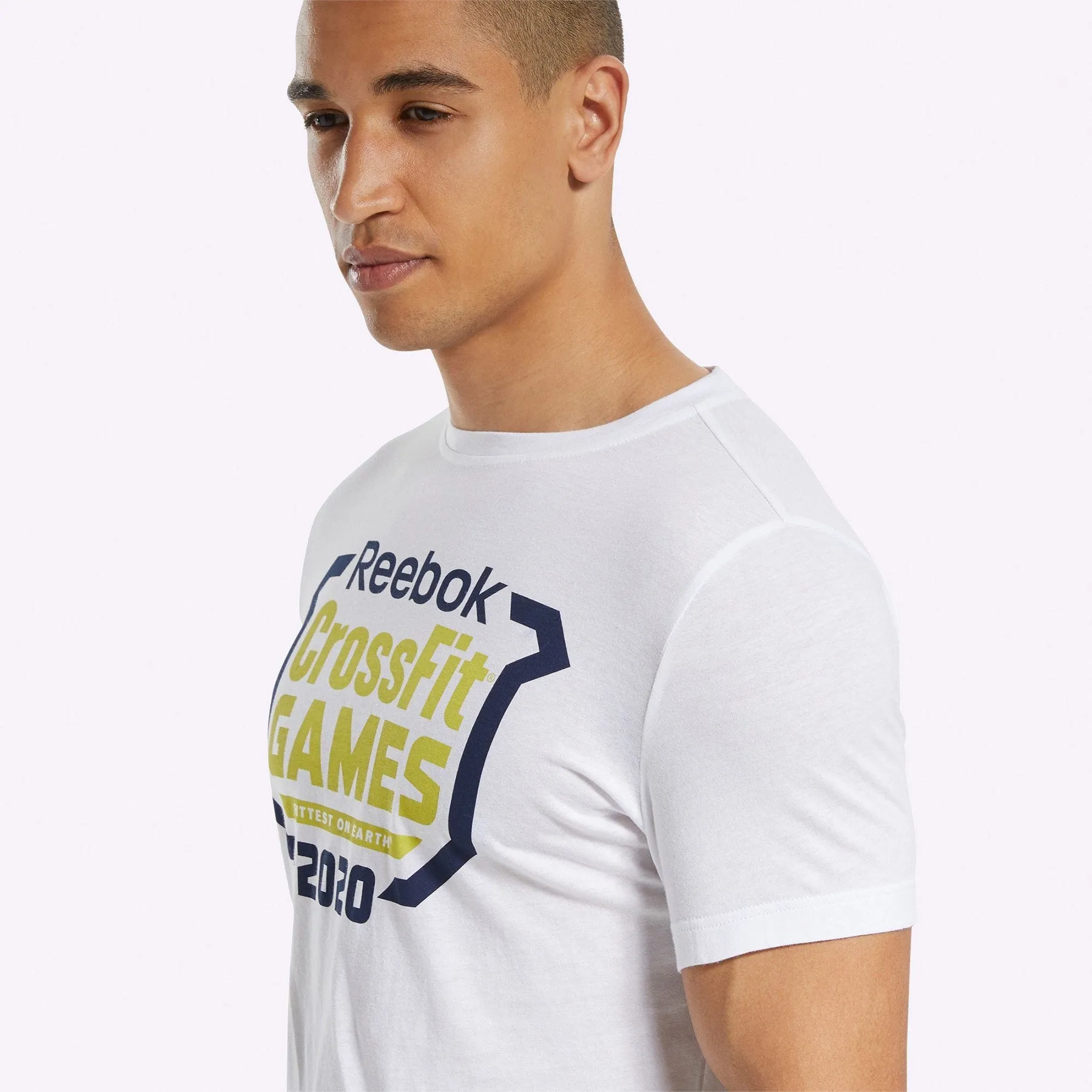 Reebok - Men's CrossFit Games Crest Tee - WHITE