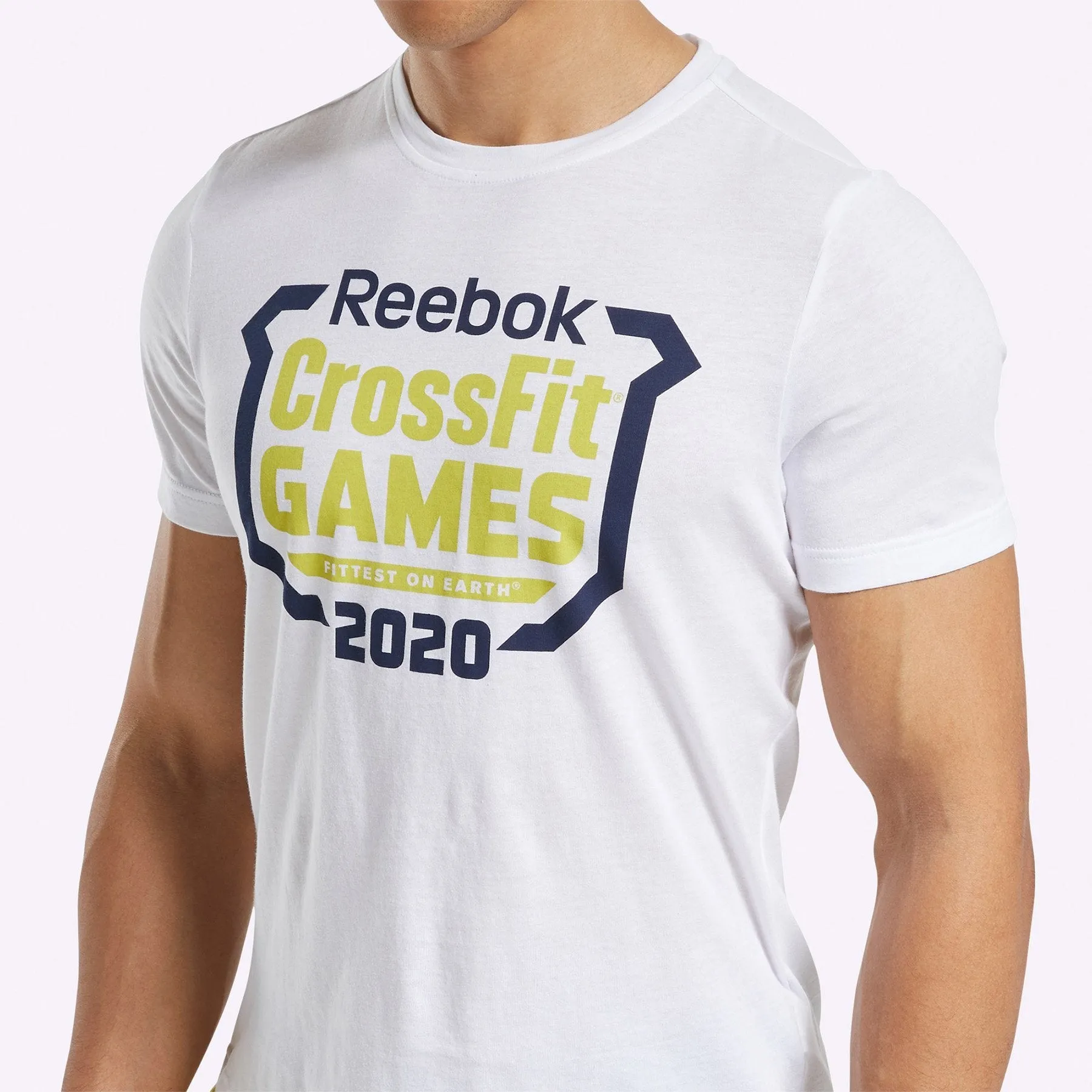 Reebok - Men's CrossFit Games Crest Tee - WHITE