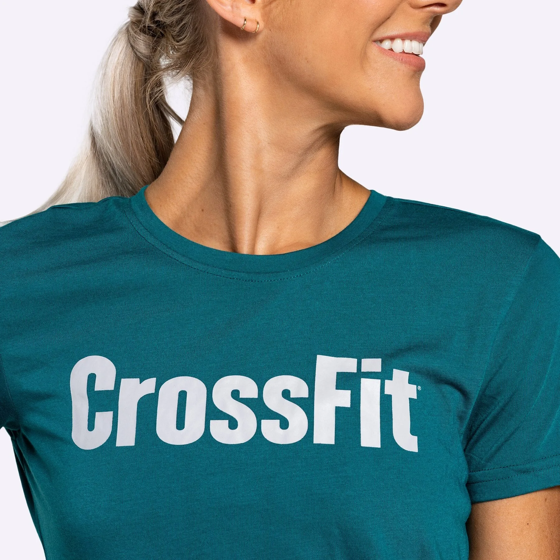 Reebok - Women's CrossFit Tee - HERITAGE TEAL