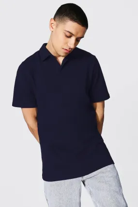 Revere Collar Pique Polo