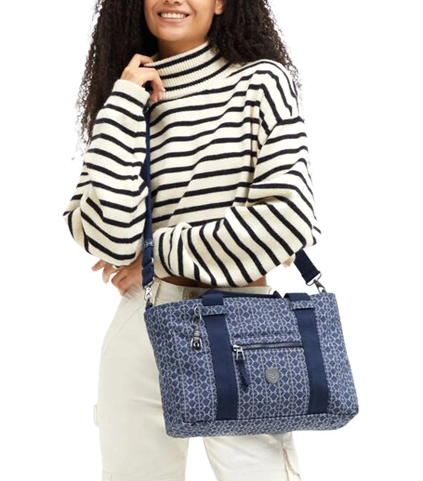 Ritta S Shoulder Bag Signature Denim