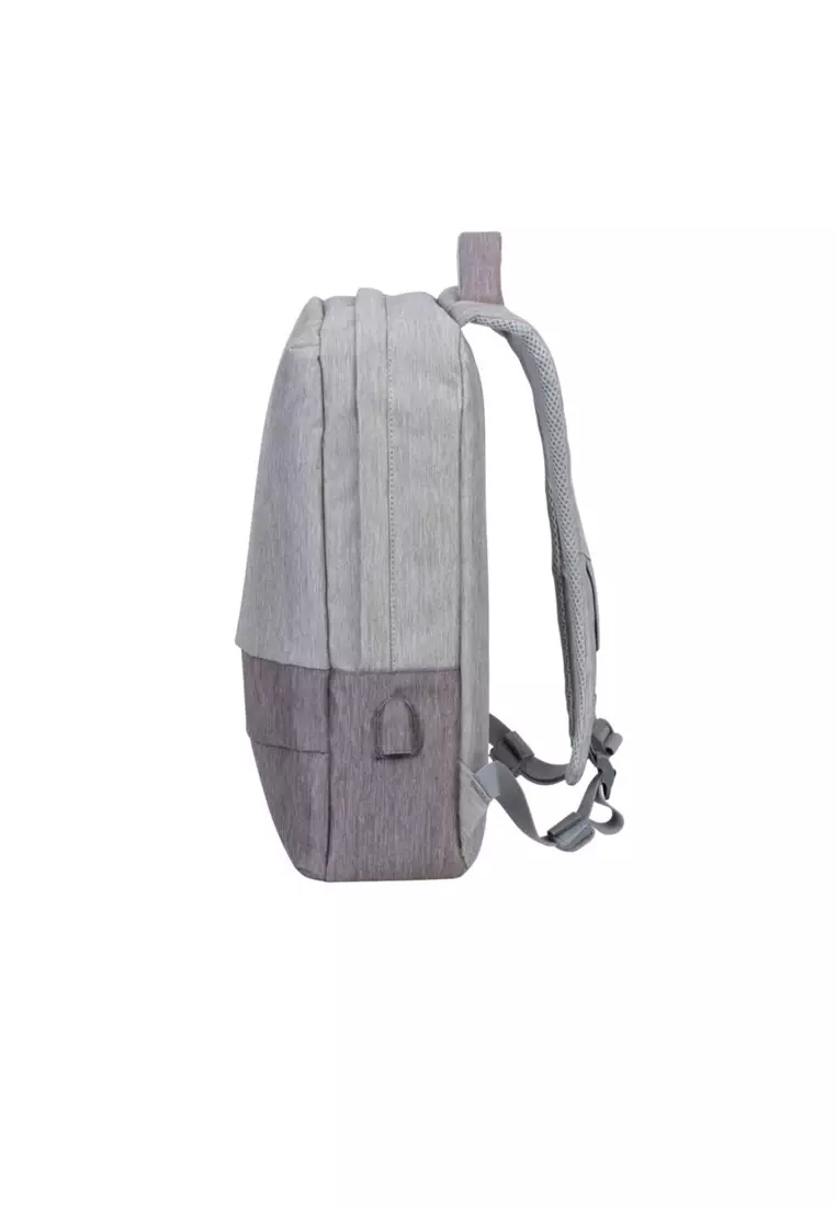 RIVACASE Rivacase Prater 7562 Anti-Theft Laptop Backpack 15.6" Grey/Mocha