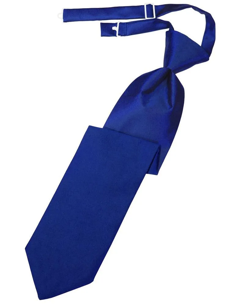 Royal Blue Luxury Satin Necktie