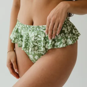 Sage Ivy Peplum Bikini Bottoms