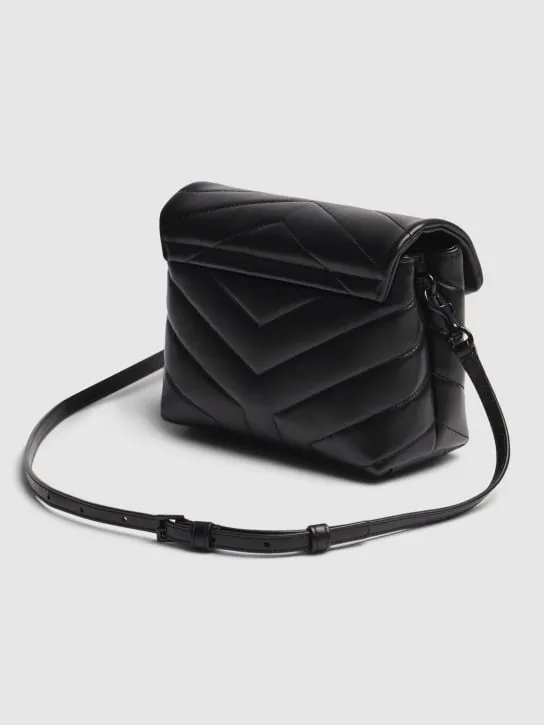 Saint Laurent   Toy Loulou leather shoulder bag 