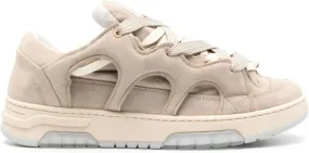 SANTHA Model 1 suede sneakers Neutrals