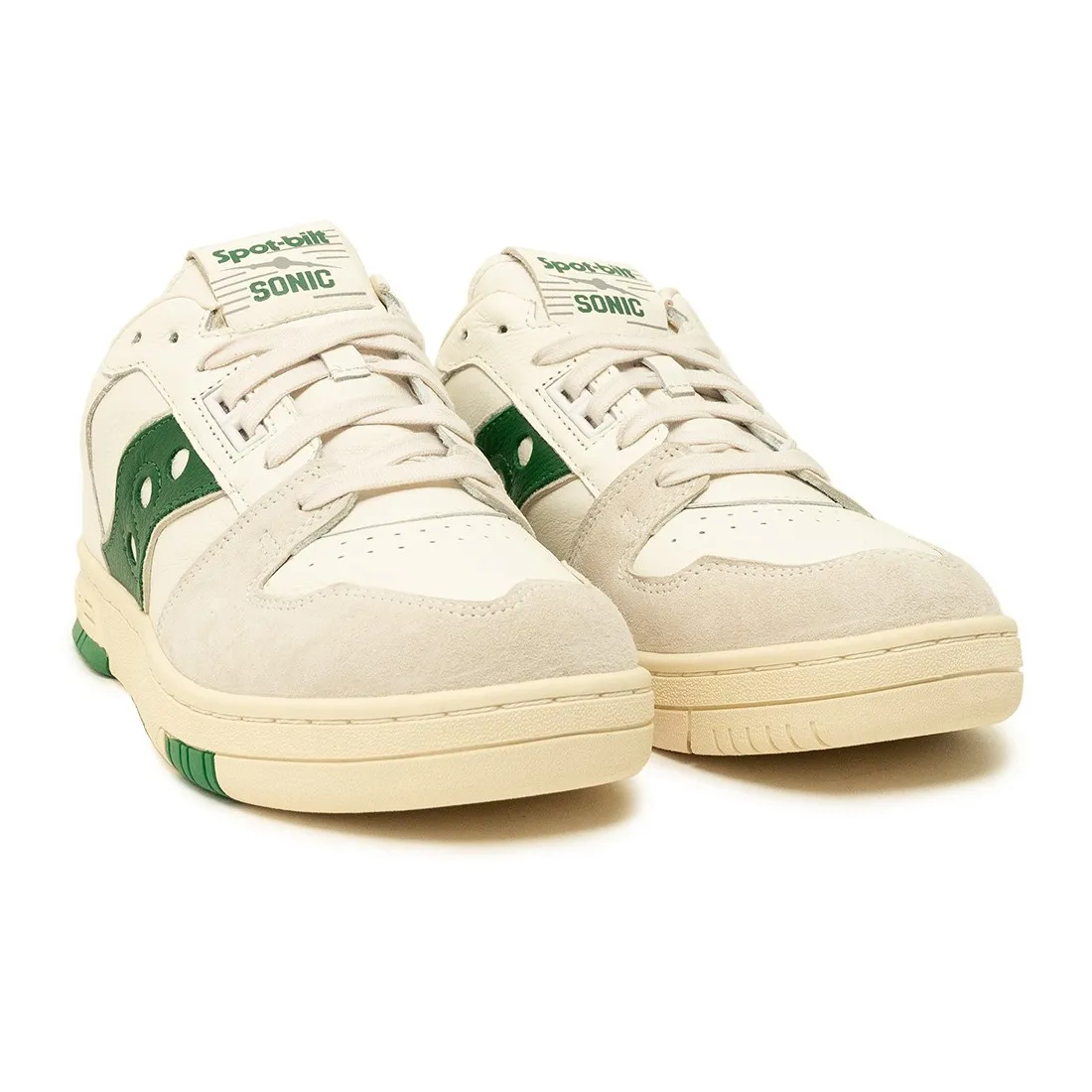 Saucony Men Sonic Low (beige / green)