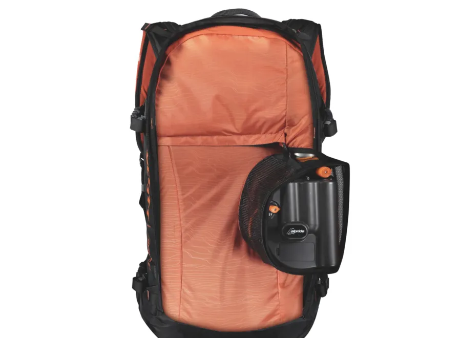 Scott Patrol E1 Backpack Including Avi System Black Gery tangerine orange 30L W19/20