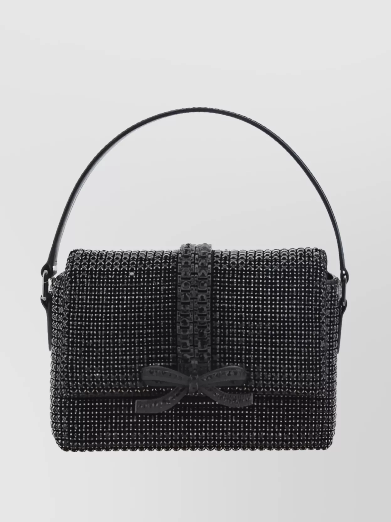 Self-Portrait   Beaded bow flap shoulder bag