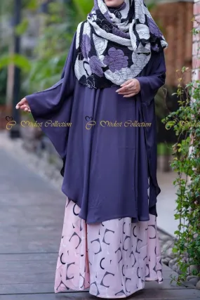 Short Kaftan Gray