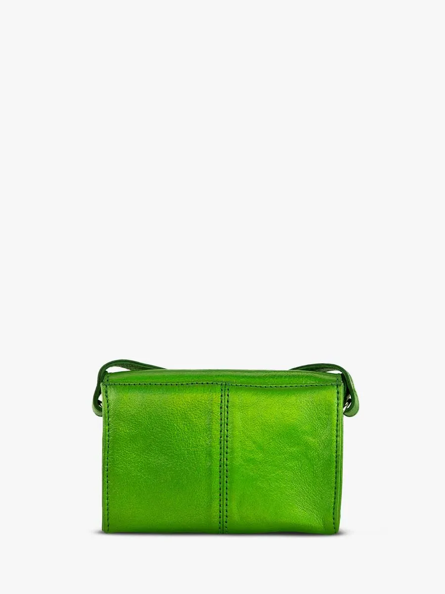 shoulder bag for woman Green - Le Mini Indispensable Absinthe | PAUL MARIUS