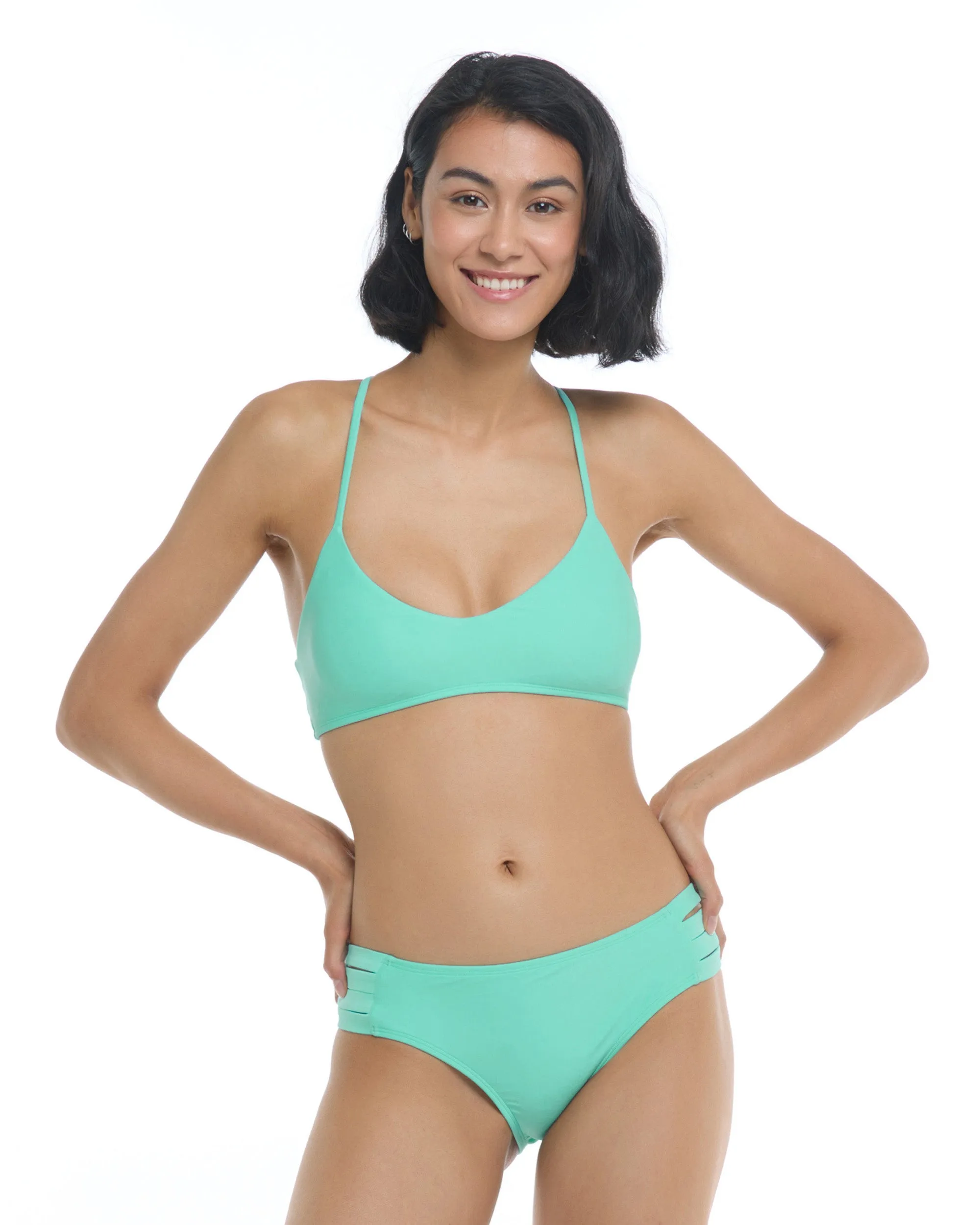 Smoothies Alani Bikini Top - Sea Mist