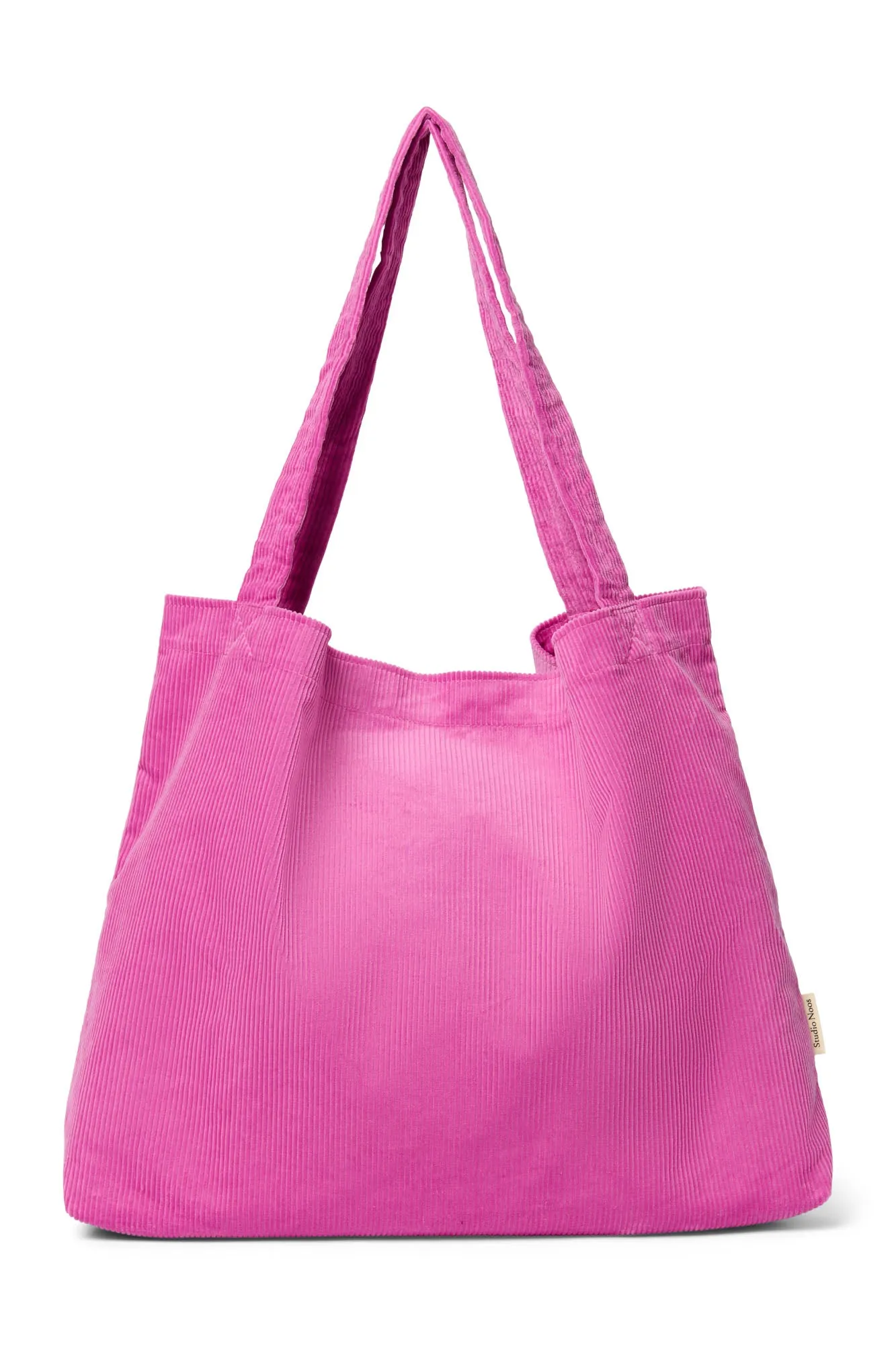 Soft Pink Rib Mom Bag