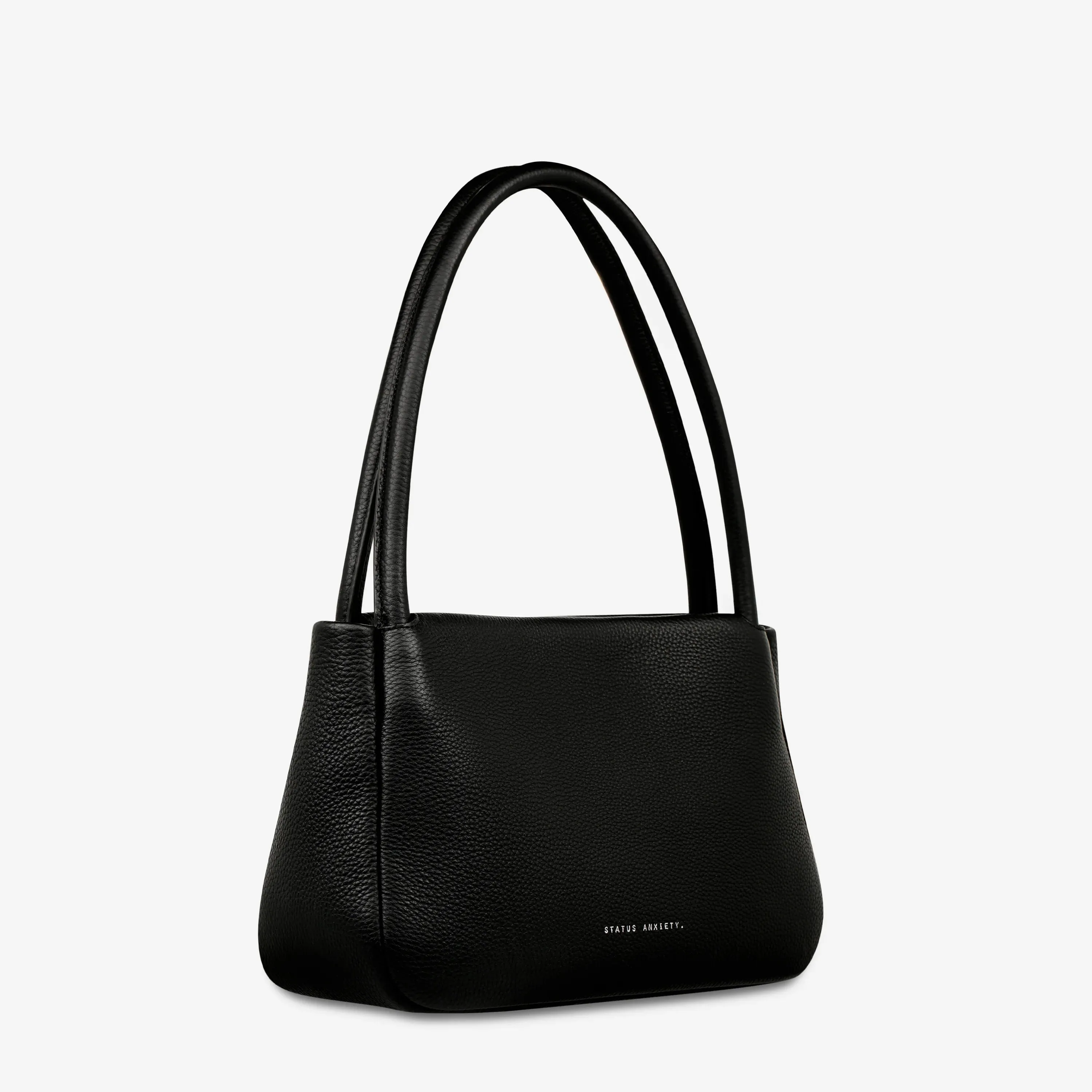 STATUS ANXIETY Womens Light Of Day Leather Bag - Black