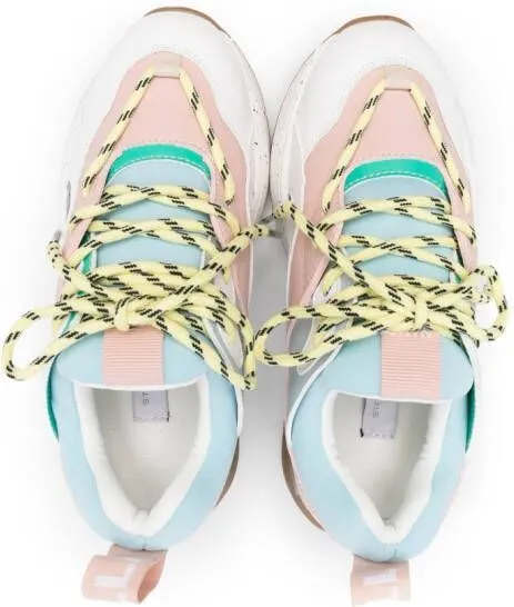 Stella McCartney Kids colour-block low-top sneakers Pink