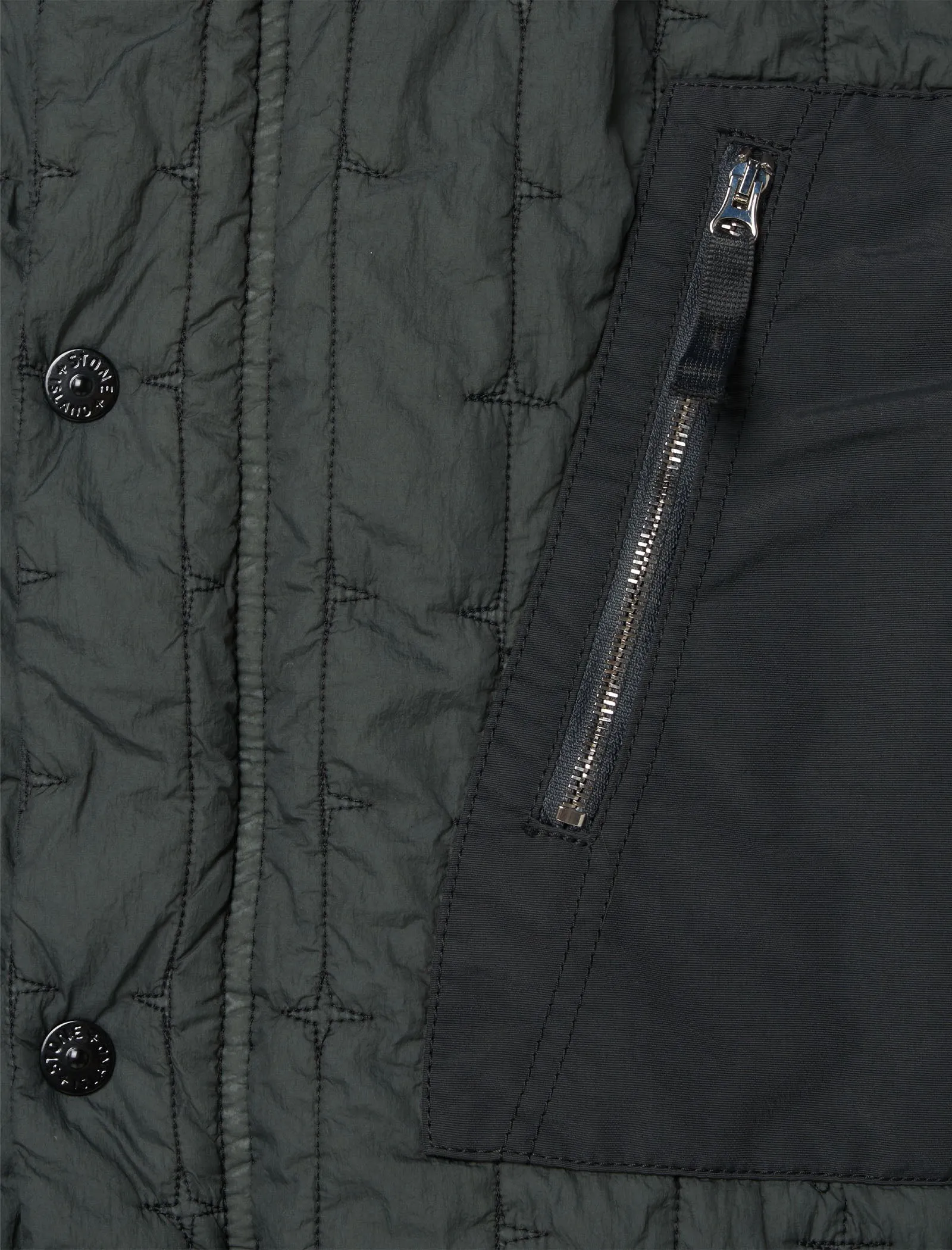 STONE ISLAND GIUBBOTTO VEST   GREY