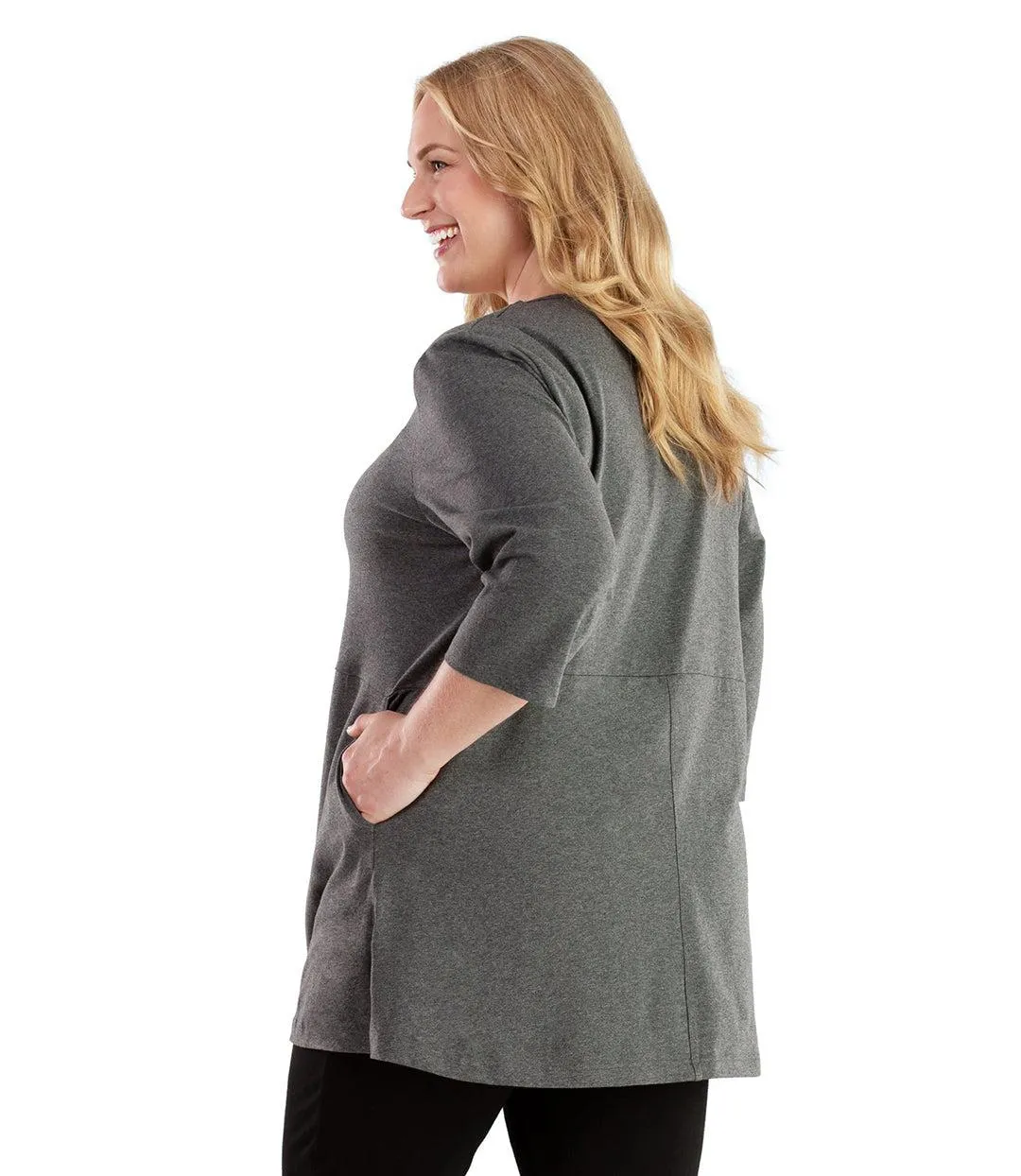 Stretch Naturals Empire Tunic with Pockets - FINAL SALE