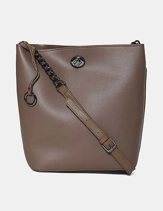 Stride Textured Cross Body Sling Bag