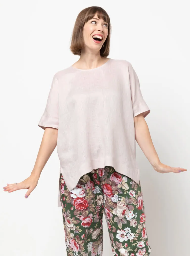 STYLE ARC  Betty Tunic Top Sewing Pattern