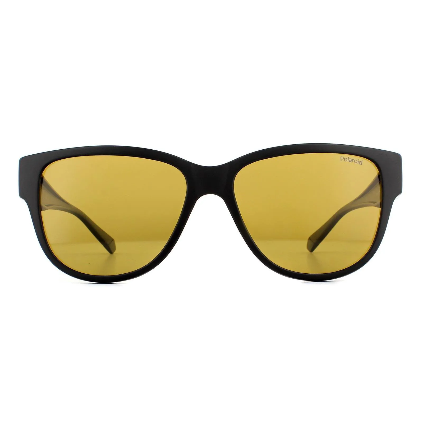 Sunglasses | Suncovers Square Black Yellow Polarized Sunglasses | Polaroid