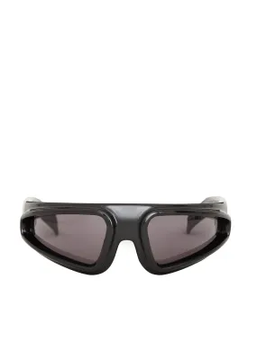 SUNGLASSES SHINY RYDER BLK