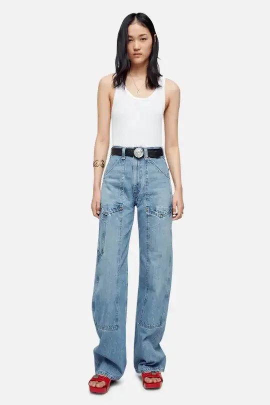 Super High Workwear Jean Wasted Indigo