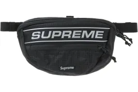 Supreme Logo Waist Bag Black