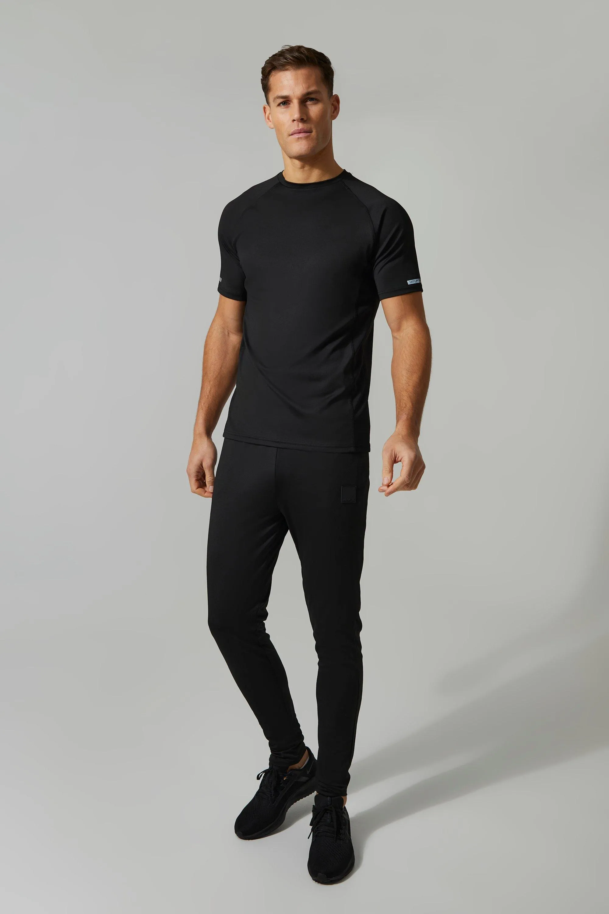 Tall Man Active T-shirt Jogger Tracksuit | boohooMAN UK