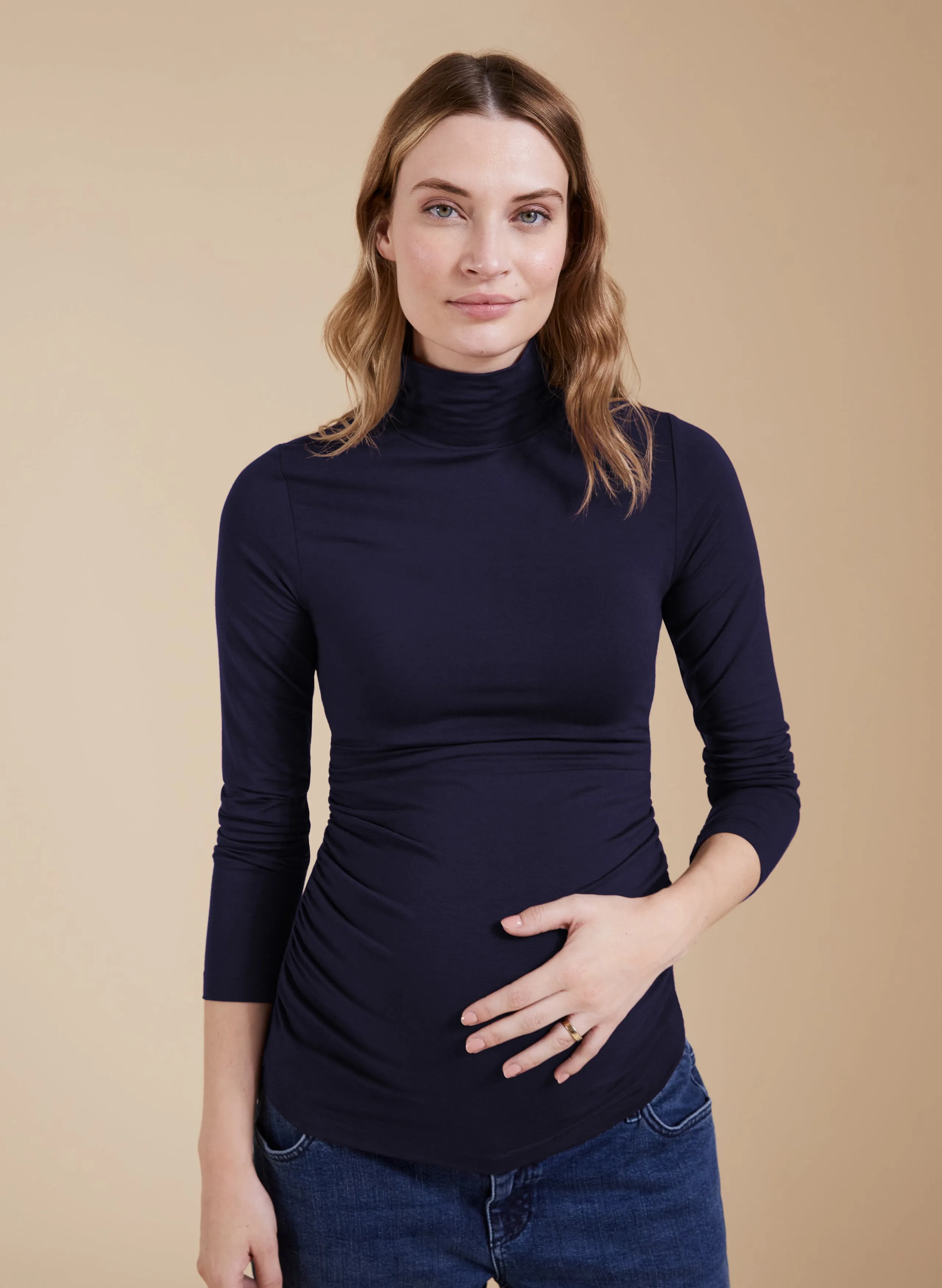 The Essentials Maternity TurtleneckTop