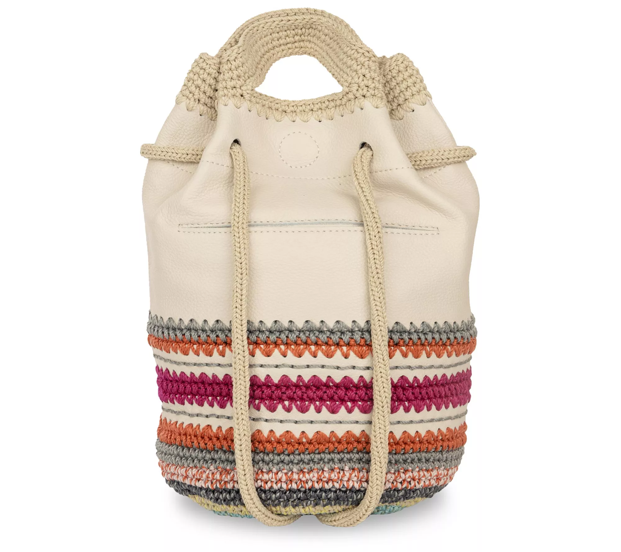 The Sak Dylan Small Leather & Crochet Backpack