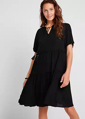 Tiered Tunic Dress by bonprix | Look Again