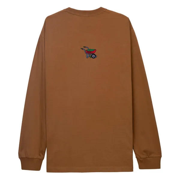 Tired Semi Tired LS T-Shirt - Workwear Brown