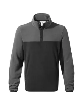 Tog24 Farlow Mens Press Stud Neck Fleece