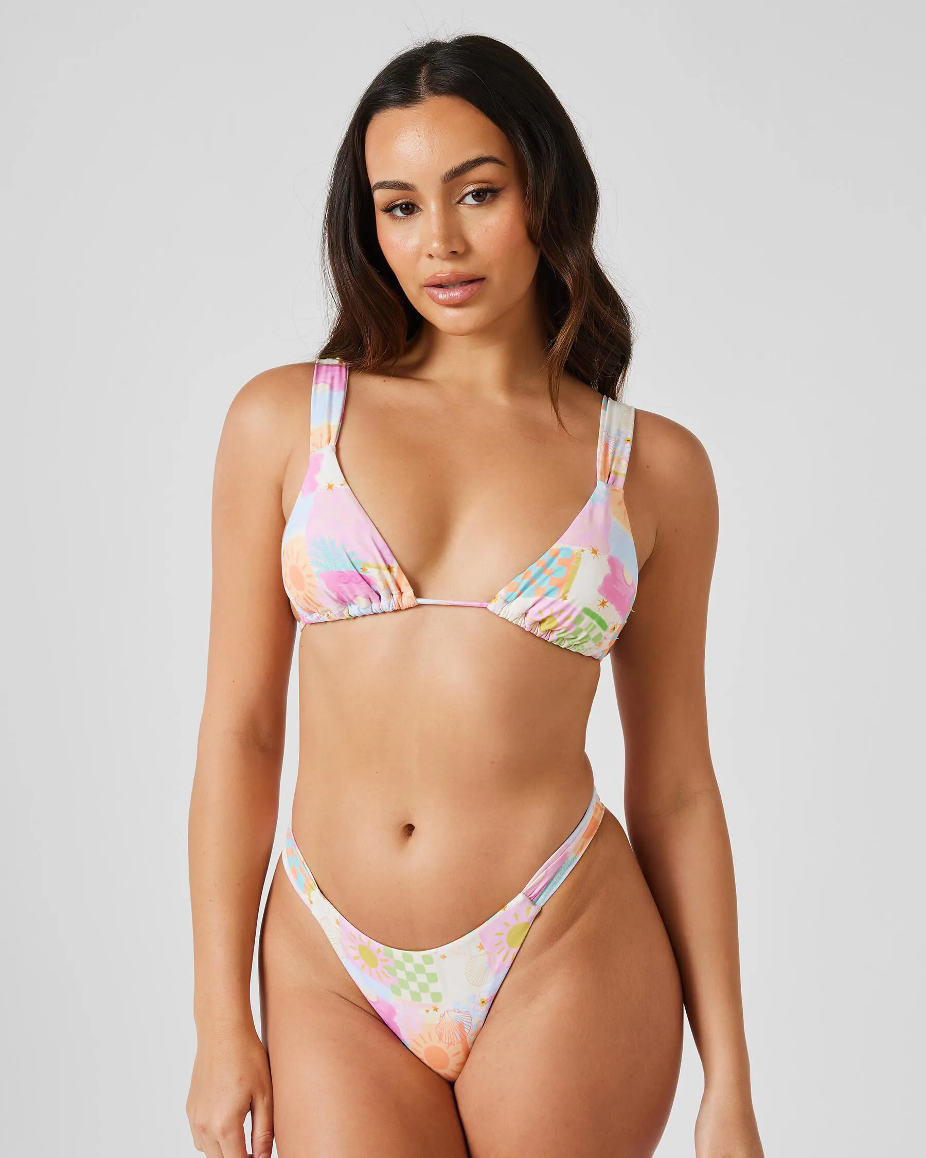 Topanga Summer Haze Triangle Bikini Top