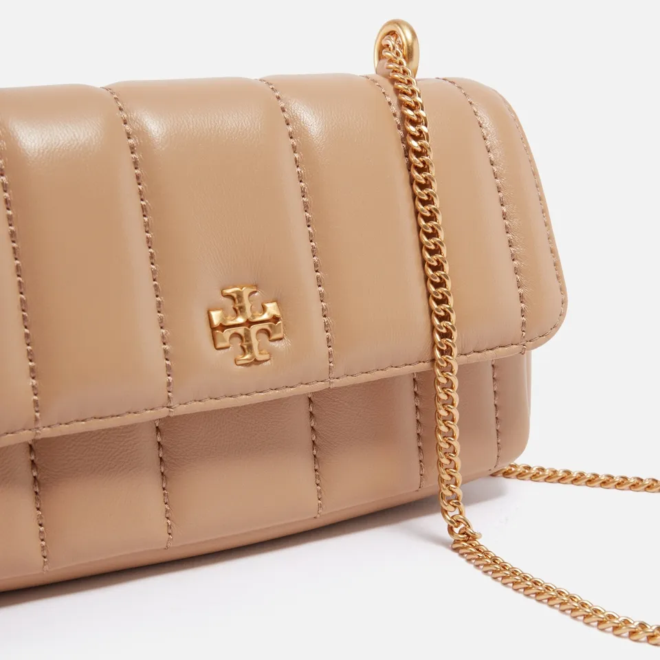 Tory Burch Kira Mini Flap Quilted Leather Bag | Coggles