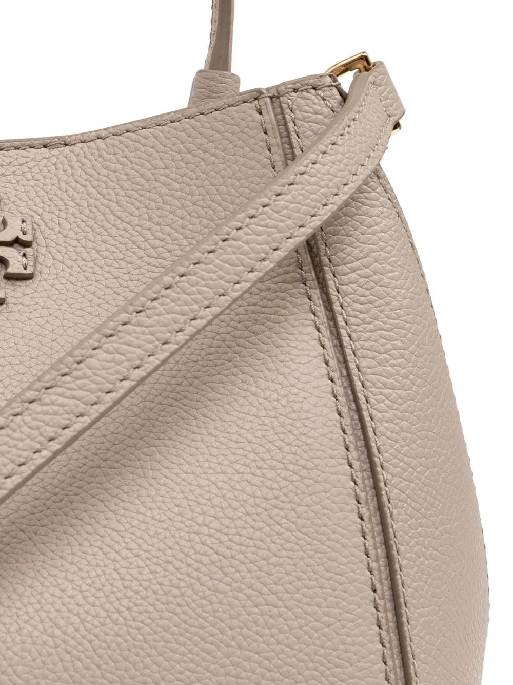 Tory Burch    Tory Burch Mc Graw Small Leather Bucket Bag