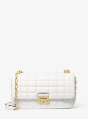 Tribeca Large Quilted Leather Shoulder Bag