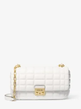 Tribeca Large Quilted Leather Shoulder Bag