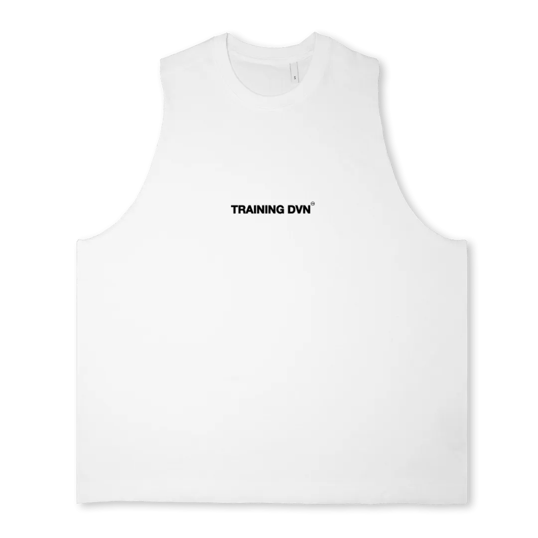 TRNDVN WHITEE Bright white Oversized Vest.