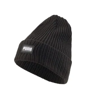 Unisex adult ribbed cuff classic beanie  black Puma