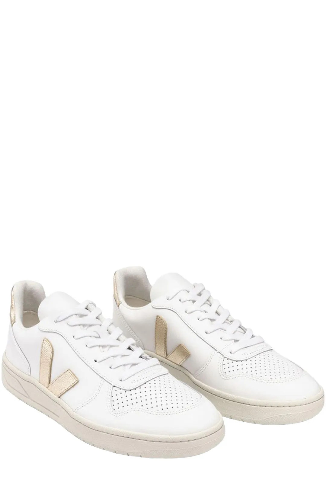 V-10 Leather Sneakers