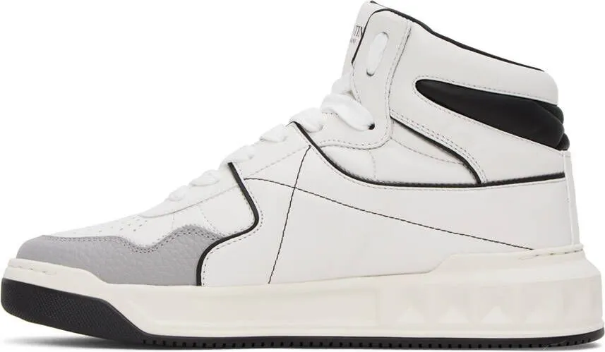 Valentino Garavani White One Stud Sneakers